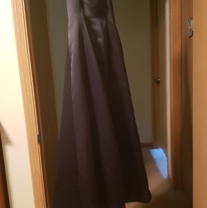 Formal strapless dress